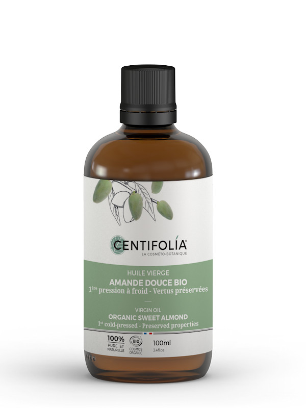 Huile d'amande douce bio pure Centifolia 100 ml