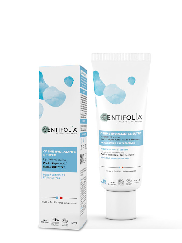Crème hydratante neutre, sans parfum, Centifolia