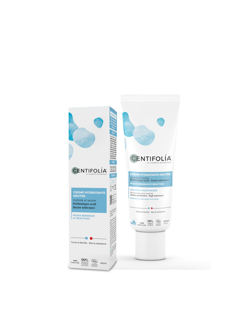 Crème hydratante neutre, sans parfum, Centifolia