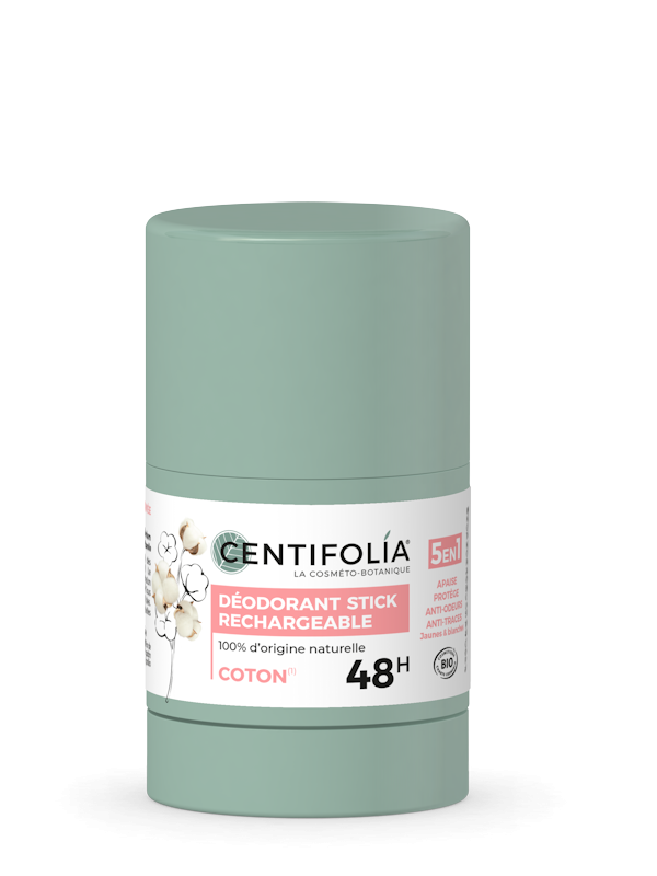 Deodorant stick rechargeable Fleur de Coton 40 g Centifolia