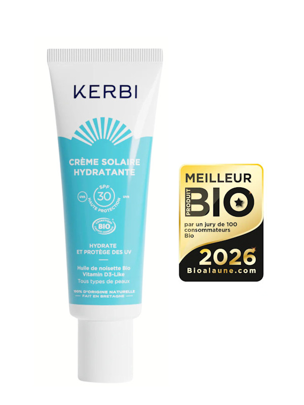 Crème solaire hydratante KERBI SPF30 - tube 40 ml