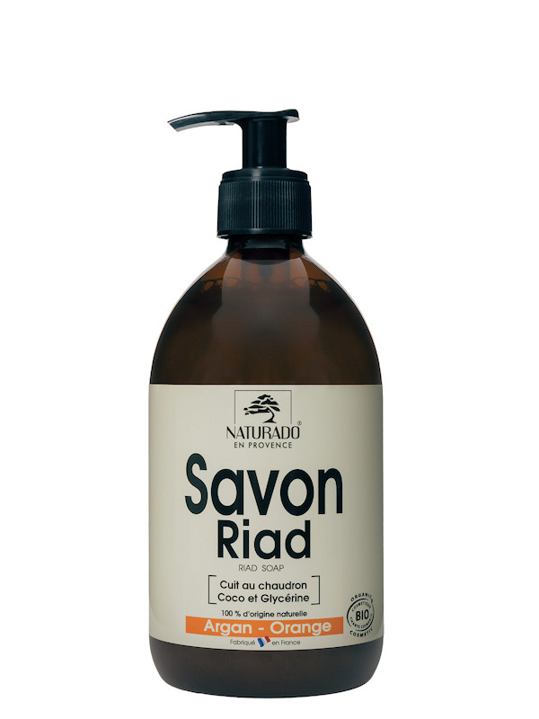 Savon liquide argan orange RIAD